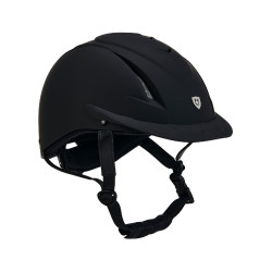 Ultralichte helm met Maverick Equestro-logo aan de voorkant Zwart