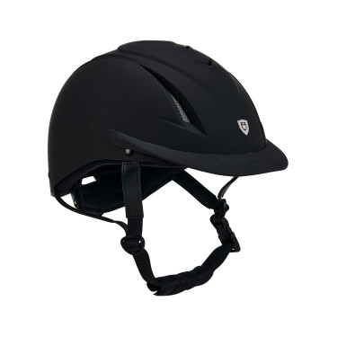 Ultralichte helm met Maverick Equestro-logo aan de voorkant Zwart