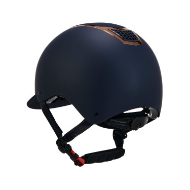 Ultralichte helm met gepolijst frame Eclipse Equestro Marine / roségoud Marineblauw