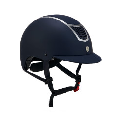 Ultralichte helm met gepolijst frame Eclipse Equestro Marine / zilver Blauw Ultralichte helm met gepolijst frame Eclipse Equestro Marine / zilver Blauw