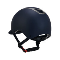 Ultralichte helm met gepolijst frame Eclipse Equestro Marine / zilver Blauw Ultralichte helm met gepolijst frame Eclipse Equestro Marine / zilver Blauw