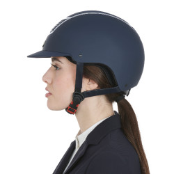 Ultralichte helm met gepolijst frame Eclipse Equestro Marine / zilver Blauw Ultralichte helm met gepolijst frame Eclipse Equestro Marine / zilver Blauw