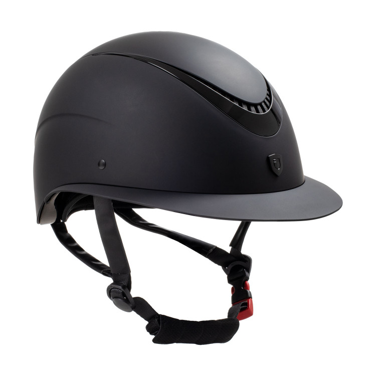 Dameshelm Galaxy met brede klep en glanzend frame Equestro