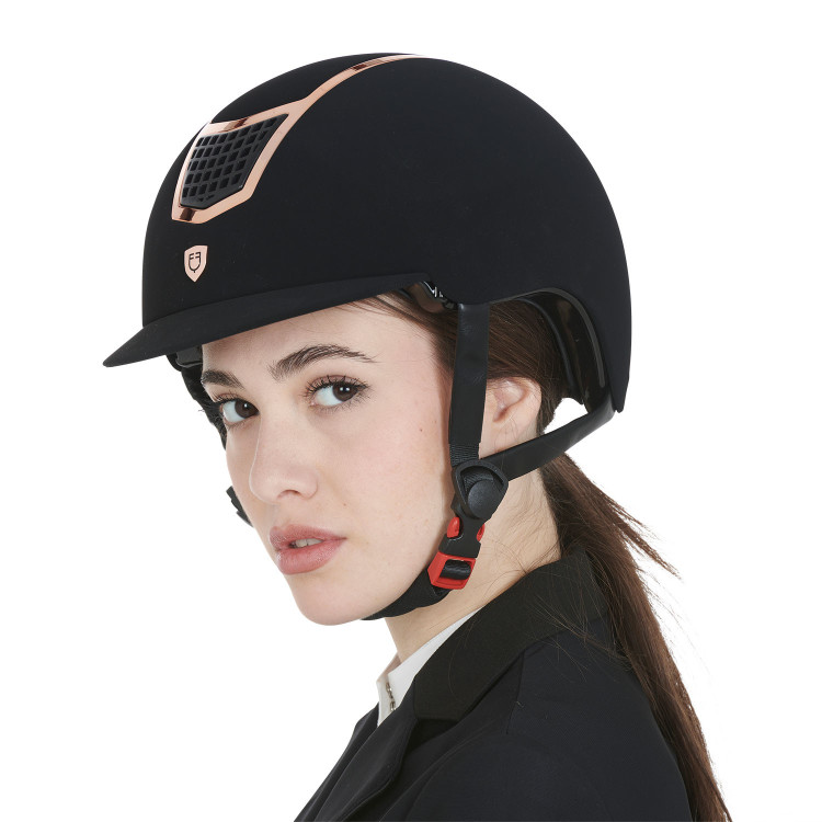 Eclipse fluwelen unie helm (3 vullingen) Equestro Eclipse fluwelen unie helm (3 vullingen) Equestro