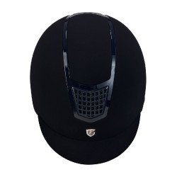 Eclipse fluwelen unie helm (3 vullingen) Equestro Marine / marine Blauw Eclipse fluwelen unie helm (3 vullingen) Equestro Marine / marine Blauw