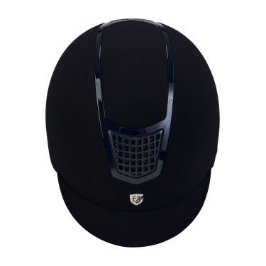 Eclipse fluwelen unie helm (3 vullingen) Equestro Marine / marine Blauw Eclipse fluwelen unie helm (3 vullingen) Equestro Marine / marine Blauw