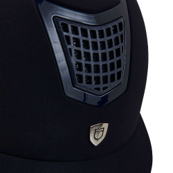 Eclipse fluwelen unie helm (3 vullingen) Equestro Marine / marine Blauw Eclipse fluwelen unie helm (3 vullingen) Equestro Marine / marine Blauw