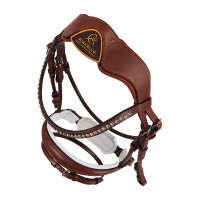 Gelede in gerold leer Poesia Acavallo Cognac Bruin