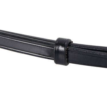 Leren dressuurhoofdstel Dressage Equestro Zwart