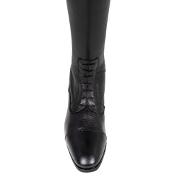 Bottes en cuir de veau unisex avec lacets avant Venus Equestro