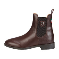 Unisex laarzen met zijelastieken Classic Equestro Donkerbruin