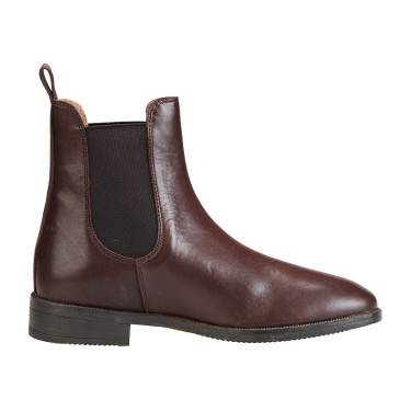 Unisex laarzen met zijelastieken Classic Equestro Donkerbruin