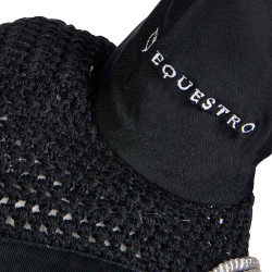 Gebreide oornetje met Cordura Equestro Gebreide oornetje met Cordura Equestro