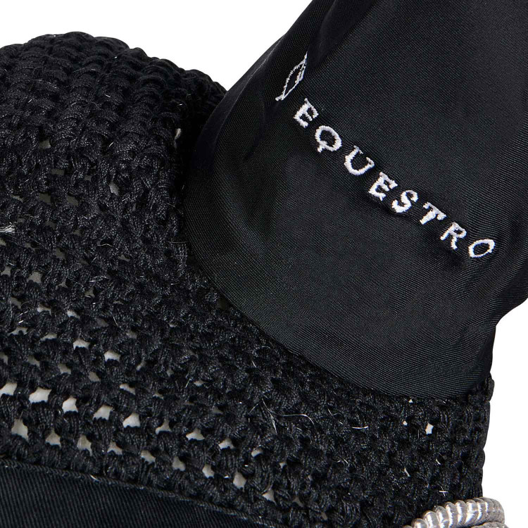 Gebreide oornetje met Cordura Equestro Gebreide oornetje met Cordura Equestro