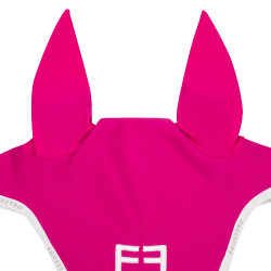 Vliegenmuts van technische stof met GP Equestro-logo Fuchsia / wit Roze Vliegenmuts van technische stof met GP Equestro-logo Fuchsia / wit Roze