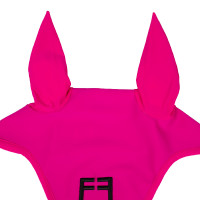Vliegenmuts van technische stof met Equestro-logo Fuchsia / zwart Roze Vliegenmuts van technische stof met Equestro-logo Fuchsia / zwart Roze