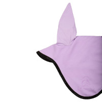 Lycra vliegenmasker met siliconen Acavallo-logo Paars / zwart Violet