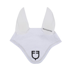 Katoenen anti-vliegennet met centraal logo New Style Equestro Wit Katoenen anti-vliegennet met centraal logo New Style Equestro Wit