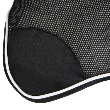 Antivliegenkap van antibacterieel katoen Equestro Zwart / zwart