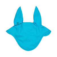 Anti-vliegennetje basiscollectie met elastische oren Equestro Turkoois Blauw