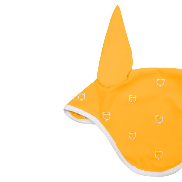 Vliegenmuts met meerkleurig logo White Line Edition Equestro Geel Vliegenmuts met meerkleurig logo White Line Edition Equestro Geel