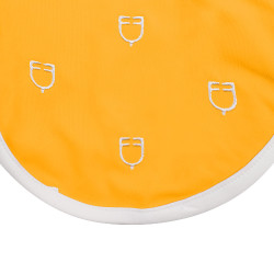 Vliegenmuts met meerkleurig logo White Line Edition Equestro Geel Vliegenmuts met meerkleurig logo White Line Edition Equestro Geel