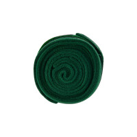 Ademende werkbandages van fleece en elastiek per 4 Equestro Zwart