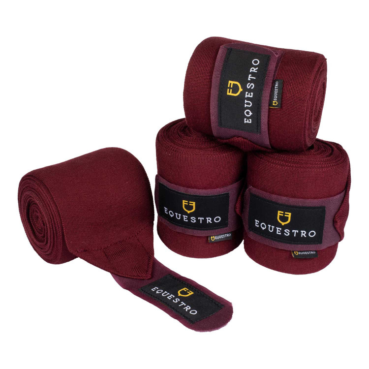 Wolbandages voor rust per 4 Equestro
