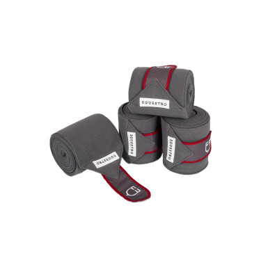 Ademende pony-polo bandages Trim per 4 Equestro