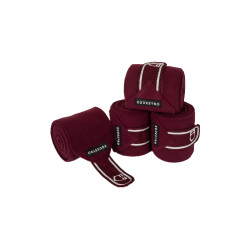 Polo bandages pony met geborduurd Diamond-logo per 4 Equestro Polo bandages pony met geborduurd Diamond-logo per 4 Equestro
