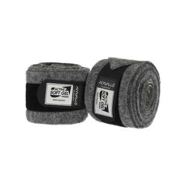 Wollen polos wraps met Acavallo-gel per paar Wollen polos wraps met Acavallo-gel per paar