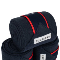 Polo bandages klittenbandsluiting Trim per 4 Equestro Citroen / zwart Geel Polo bandages klittenbandsluiting Trim per 4 Equestro Citroen / zwart Geel