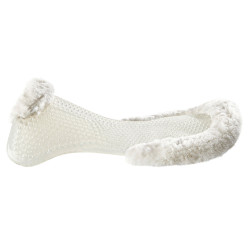 Therapeutische gel schokdemper met ecologische wol vooraan verhoogd Acavallo Transparant / natuurlijk Therapeutische gel schokdemper met ecologische wol vooraan verhoogd Acavallo Transparant / natuurlijk