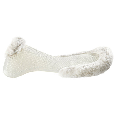 Therapeutische gel schokdemper met ecologische wol vooraan verhoogd Acavallo Transparant / natuurlijk Therapeutische gel schokdemper met ecologische wol vooraan verhoogd Acavallo Transparant / natuurlijk