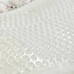 Therapeutische gel schokdemper met ecologische wol vooraan verhoogd Acavallo Transparant / natuurlijk Therapeutische gel schokdemper met ecologische wol vooraan verhoogd Acavallo Transparant / natuurlijk