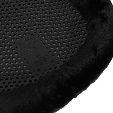 Therapeutische gel schokdemper met ecologische wol vooraan verhoogd Acavallo Zwart / zwart Therapeutische gel schokdemper met ecologische wol vooraan verhoogd Acavallo Zwart / zwart