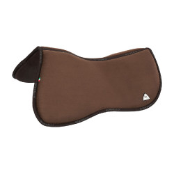 Geheugenfoam schokdemper verhoger vooraan in volledig schapenvacht Acavallo Bruin Geheugenfoam schokdemper verhoger vooraan in volledig schapenvacht Acavallo Bruin