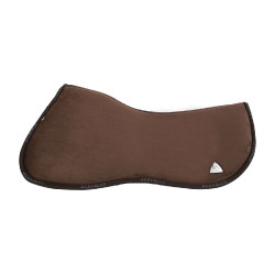 Geheugenfoam schokdemper verhoger vooraan in volledig schapenvacht Acavallo Bruin Geheugenfoam schokdemper verhoger vooraan in volledig schapenvacht Acavallo Bruin