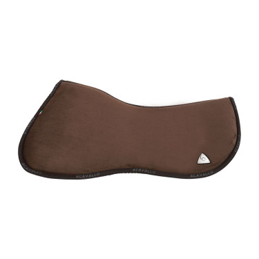 Geheugenfoam schokdemper verhoger vooraan in volledig schapenvacht Acavallo Bruin Geheugenfoam schokdemper verhoger vooraan in volledig schapenvacht Acavallo Bruin