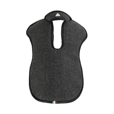 Geheugenfoam vilt schokdemper verhoging voorzijde Acavallo Houtskool / grijs