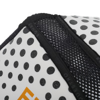 Traagschuim schokdemper met siliconen grip en Equestro-logo Wit Traagschuim schokdemper met siliconen grip en Equestro-logo Wit