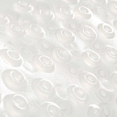 Gel massage schokdemper verhoogd voor- en achteraan Acavallo Transparant