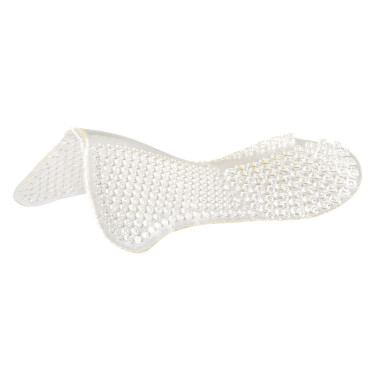 Gel-massagedemper met verhoging achteraan Acavallo Transparant