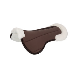 Ecologische wollen schokdemper Equestro Bruin / bruin / wit