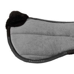 Ecologische wollen schokdemper Equestro Grijs / zwart