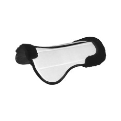 Ecologische wollen schokdemper Equestro Wit / zwart