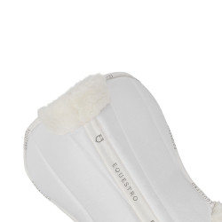 Ecologische wollen schokdemper Equestro Wit / wit