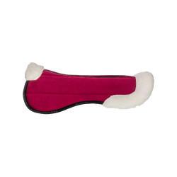 Ecologische wollen schokdemper Equestro Wijn / zwart / wit