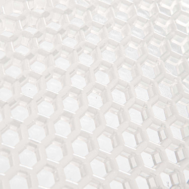 Hexagonale gel schokdemper Acavallo Transparant