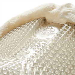 Gel schokdemper met volledige achterverhoging van schapenwol Acavallo Transparant / natuurlijk